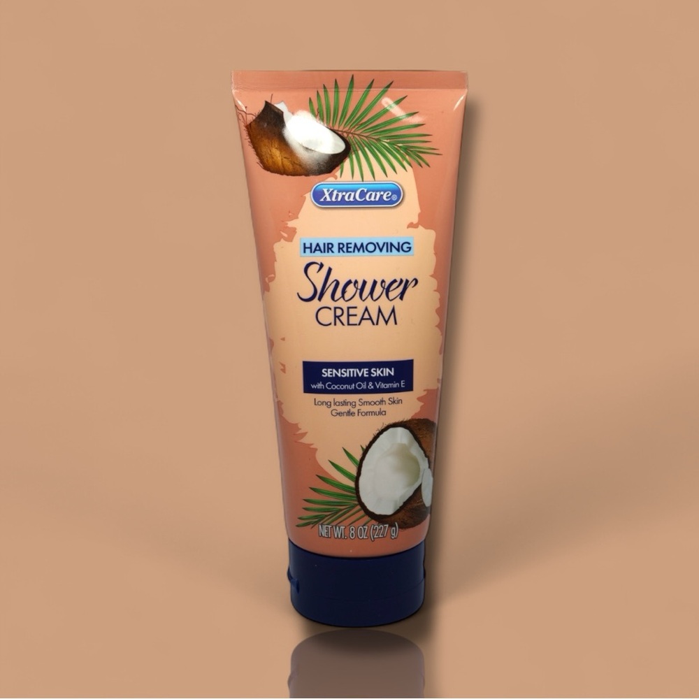 Extra Personal Care Shower Cream Body Hair Remover Sensitive Skin Natural Coco